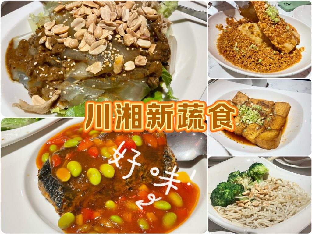 新竹美食川湘新蔬食    傳統與創意料理完美結合 @極光公主飛妮